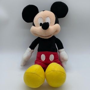 Disney Parks Mickey Mouse Plush Stuffed Animal Toy 12”